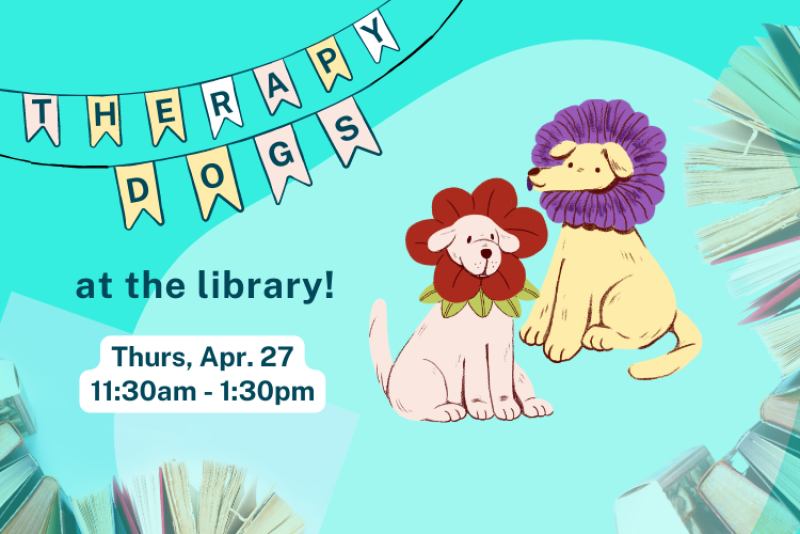 Therapy Dogs Study Break